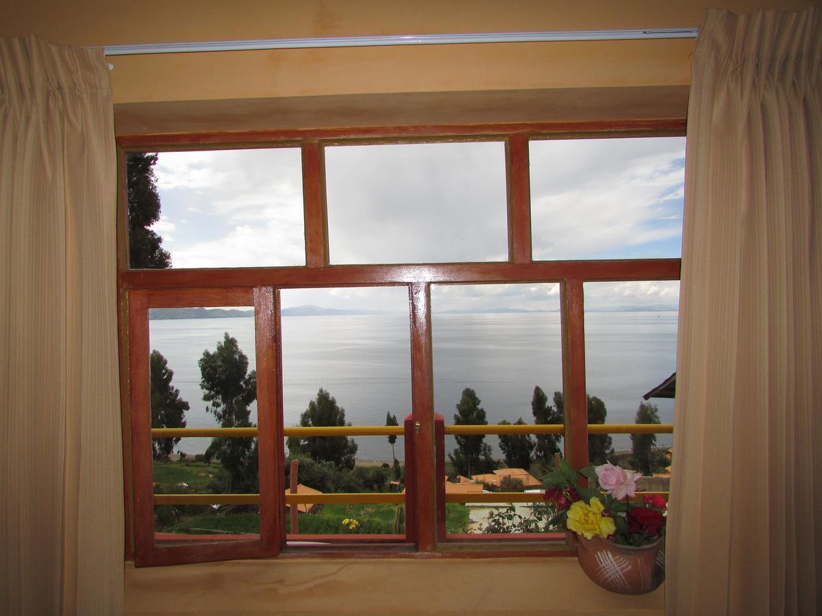 Affittacamere Titicaca Chaska Wasi Amantani Isla Amantani Esterno foto