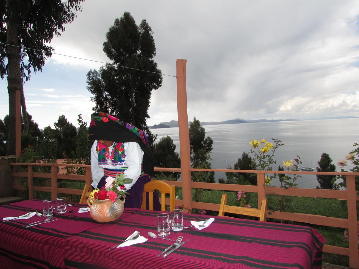 Affittacamere Titicaca Chaska Wasi Amantani Isla Amantani Esterno foto